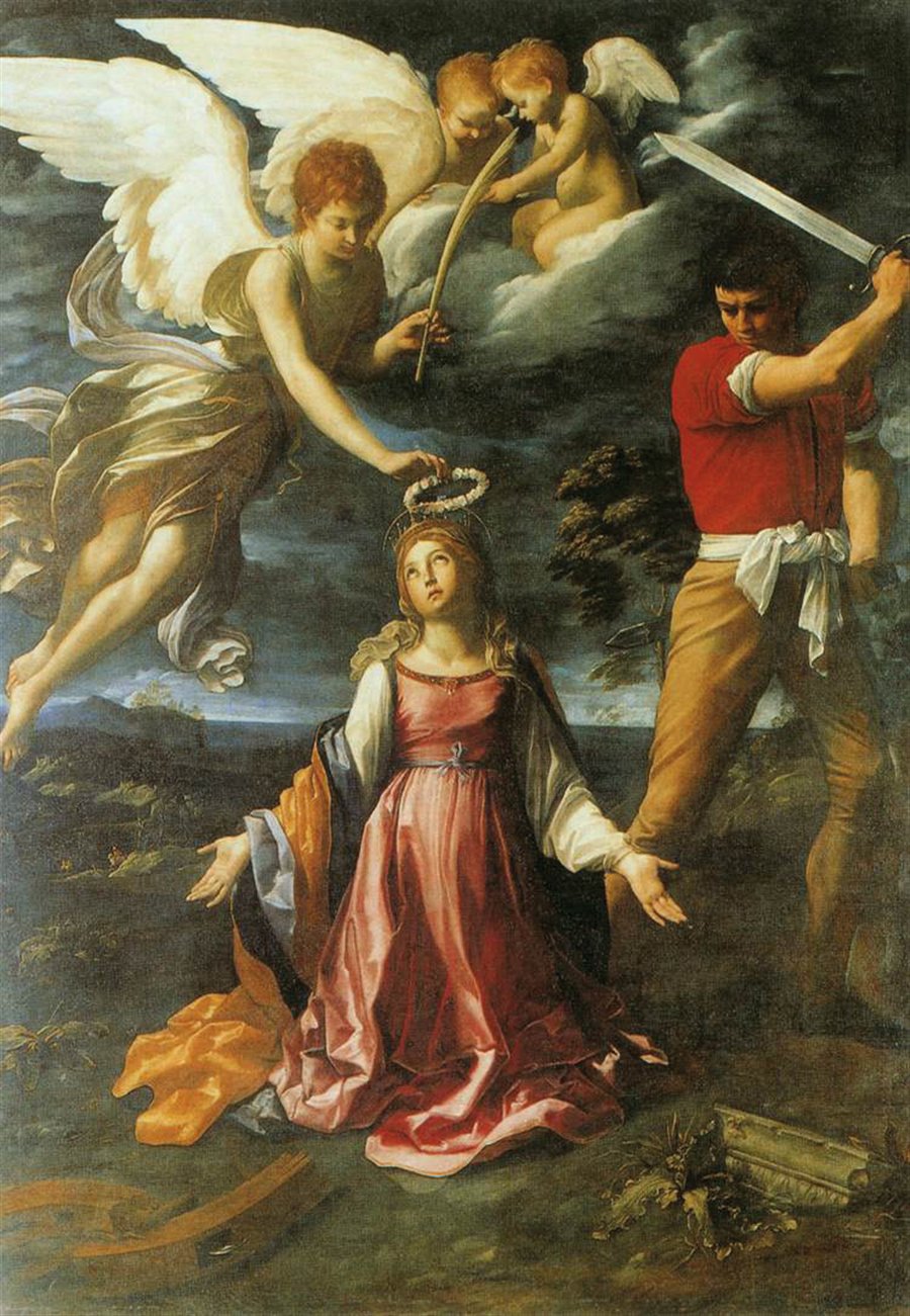 Albenga - Museo Diocesano - Martirio di Santa Caterina di Alessandria di Guido Reni