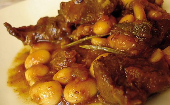 Capra e fagioli