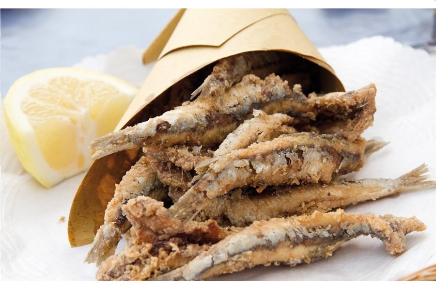 Acciughe fritte