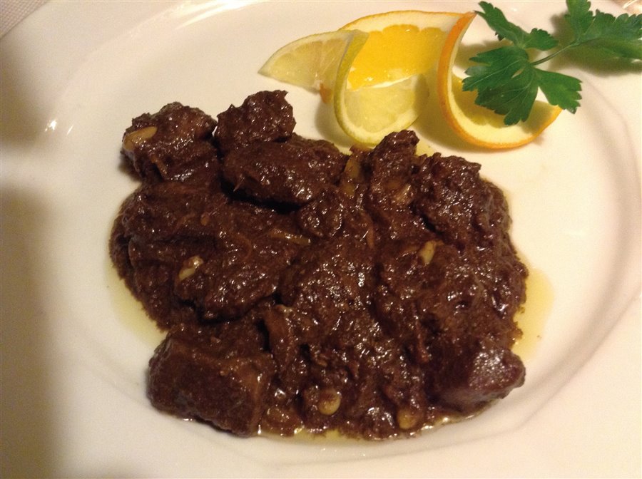Cinghiale in umido