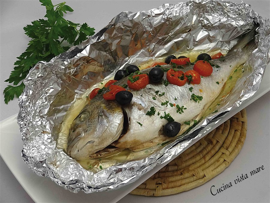 Pesce al cartoccio