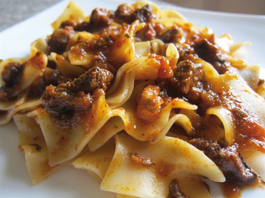Pappardelle al Cinghiale