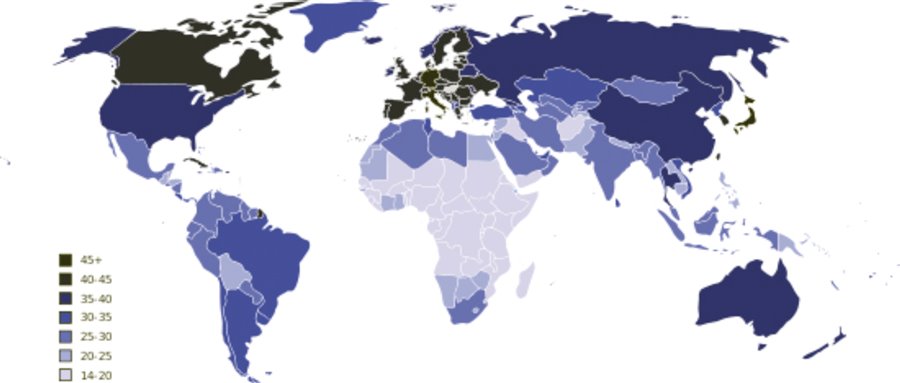 Statistiche andamento demografico nel mondo